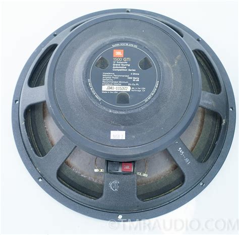 JBL 1500 GTI 15" Woofer 1500GTI Grand Tourismo Automotive Competition ...