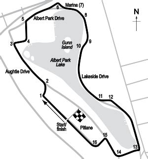 Albert Park map, history and latest races - Motorsport Database - Motor ...