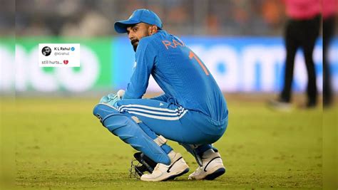 Still Hurts...: KL Rahul's Two-Word Post After India's Heartbreaking ...