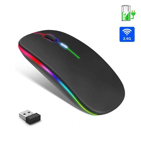 Rechargeable RGB Wireless Gaming Mouse