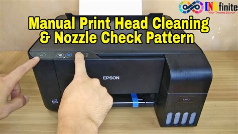 How to Perform Print Head Cleaning and Nozzle Check Pattern in Epson ...