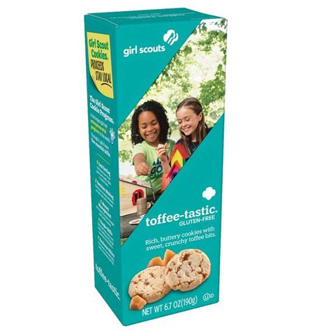 Toffee-tastic® | Girl scout cookies, Buttery cookies, Girl scouts