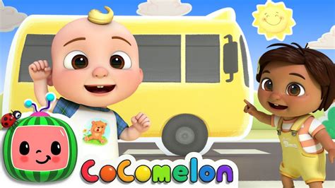 Wheels On The Bus Dance | Dance Party | CoComelon Nursery Rhymes & Kids ...