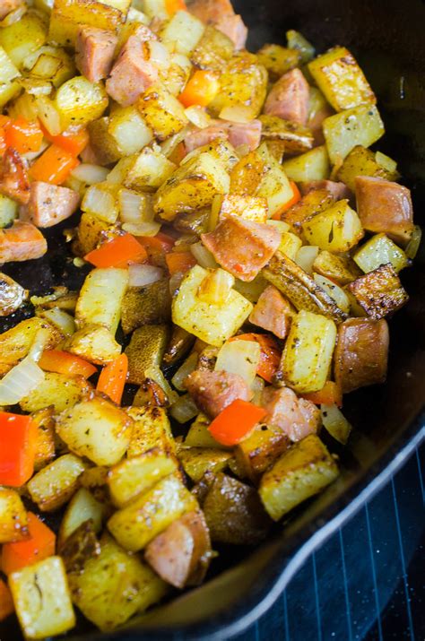 Cajun Cast Iron Breakfast Skillet Recipe | Life's Ambrosia