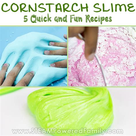 How To Make Cornstarch Slime - 5 Easy Recipes To Make Now!