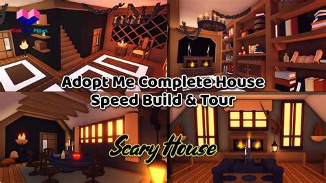 NEW SCARY HOUSE! COMPLETE Speed Build & Tour in Adopt Me - YouTube