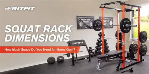 Squat Rack Dimensions - How Much Space Do You Need for Home Gym?