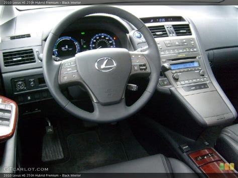 Black Interior Photo for the 2010 Lexus HS 250h Hybrid Premium ...