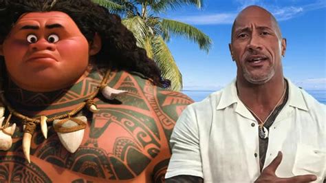 The Rock is Maui in Moana live action remake coming soon