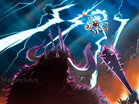 Current Gear 5 Luffy vs Kaido. Both are completely fresh and at Full ...