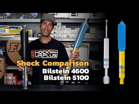 Shock Comparison: Bilstein 4600 vs Bilstein 5100 - YouTube