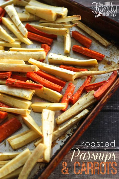 Roasted Parsnips and Carrots | Favorite Family Recipes