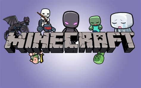 Minecraft Cartoon Wallpapers [15 colors] by Gamex101 on DeviantArt