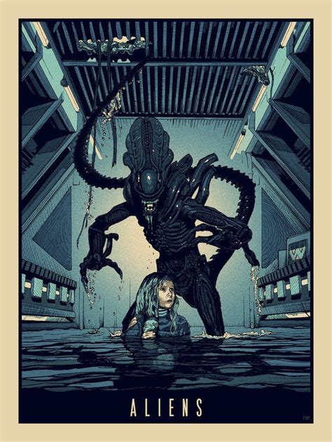 Aliens 1986 Movie Poster