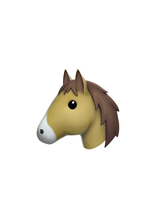 🐴 Horse Face Emoji in 2023 | Horse face, Horse emoji, Emoji