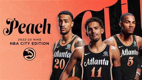 Atlanta Hawks Officially Debut Their Peach 2022-23 Nike NBA City ...