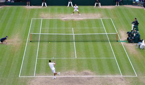 Wimbledon grass court after a tournament's worth of play : r/DesirePath