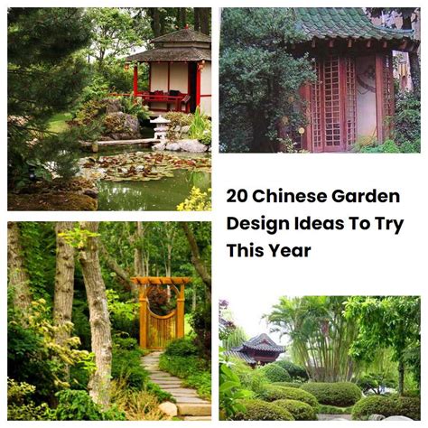 20 Chinese Garden Design Ideas To Try This Year | SharonSable