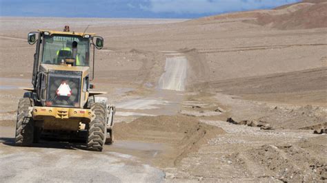 Atmospheric river drops snow, floods roads in Death Valley National Park