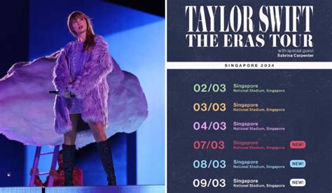 Taylor Swift Adds 3 More Nights To Her Singapore “The Eras Tour” | TRP