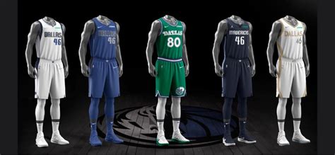 Dallas Mavericks Jerseys Through The Years - Nike Dallas Mavericks ...