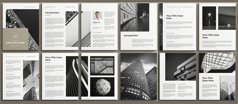 Architecture Portfolio Design Examples