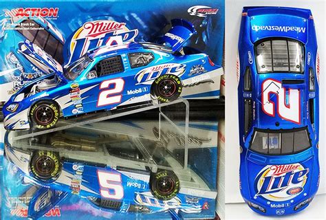 RUSTY WALLACE #2 2005 MILLER LITE DODGE (Liquid Color) 1/24 ACTION ...