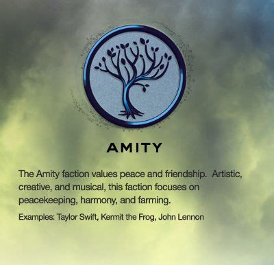 Amity Faction News | Amity, Factions, Amity divergent