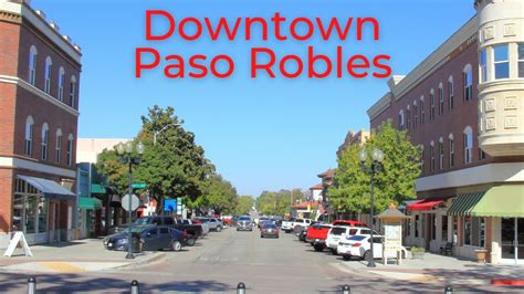 Downtown Paso Robles - YouTube