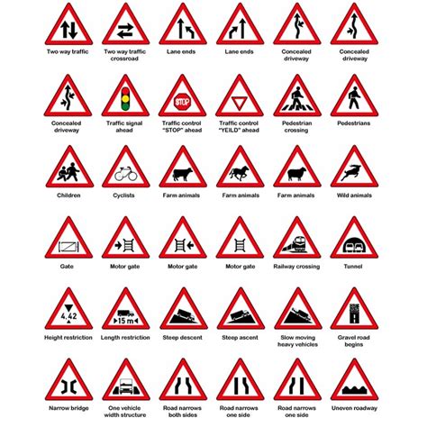 South African Road Traffic Signs - AST Safetywear