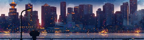 Metropolis View 4K wallpaper download