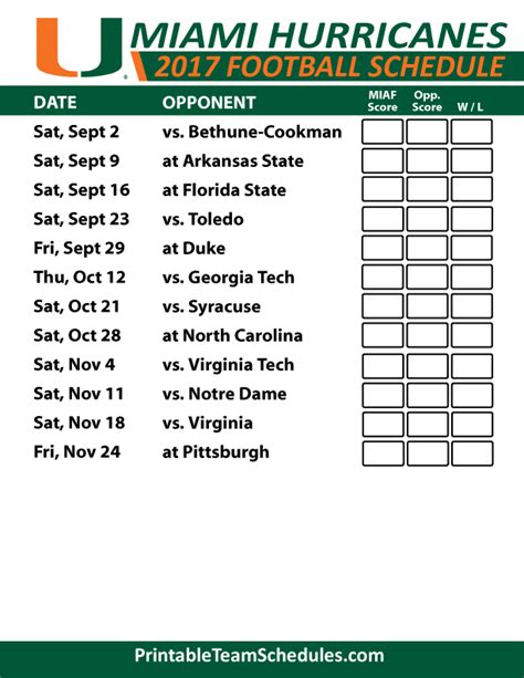 Hurricanes Schedule 2024 Football - Alabama Football Schedule 2024