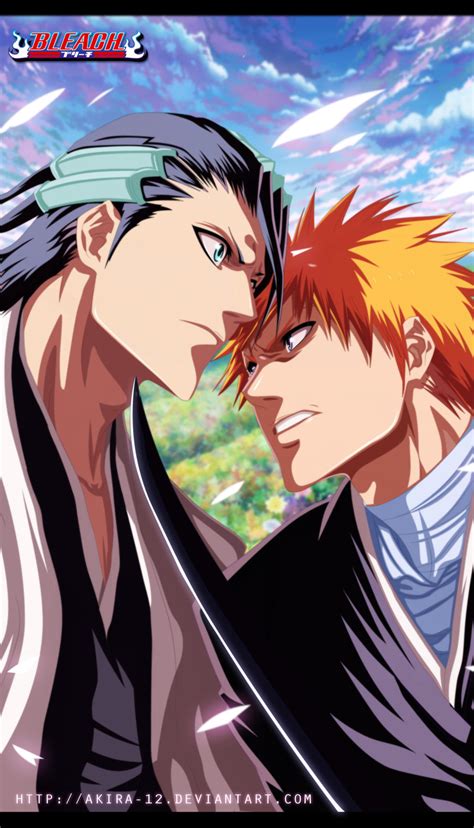 Bleach | Ichigo Vs Byakuya by Akira-12 on DeviantArt