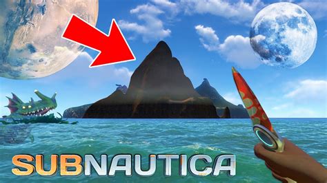 Subnautica - EXPLORING THE SECRET ISLAND!! Subnautica Part 4 Gameplay ...