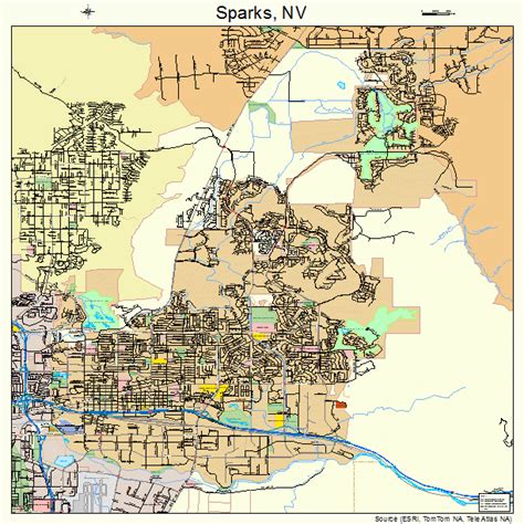 Sparks Nevada Street Map 3268400