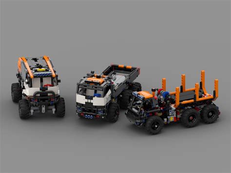 LEGO MOC 42139 Alternate models: 3 in 1 by Anton Kablash | Rebrickable ...