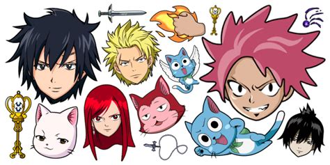 Fairy Tail Cursor Collection - Custom Cursor