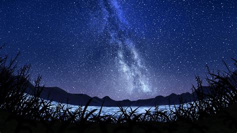 4K Stars Starry Sky Milky Way Wallpaper - [3840x2160]