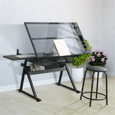 Adjustable Drawing Table Plans - Image to u