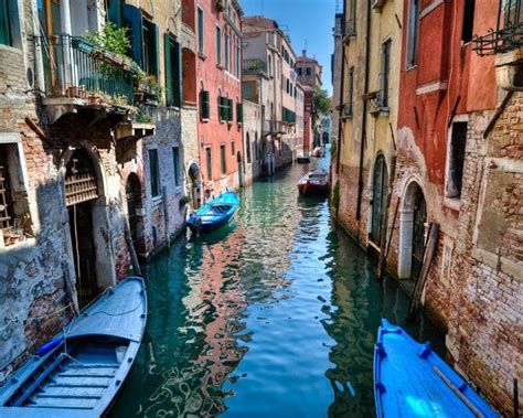 Venice Photograph Italy Photo Venice Canal Venetian Buildings Gondola ...