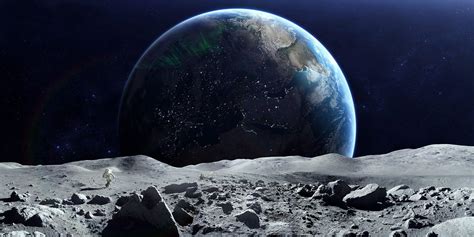 Moon Space Wallpapers - Top Free Moon Space Backgrounds - WallpaperAccess