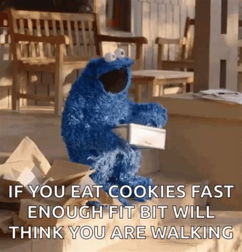 Cookie Monster Cookies GIF - CookieMonster Cookies Eating - Discover ...