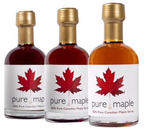 Maple Syrup Trio [Golden Delicate, Amber Rich, Dark Robust] - Pure ...