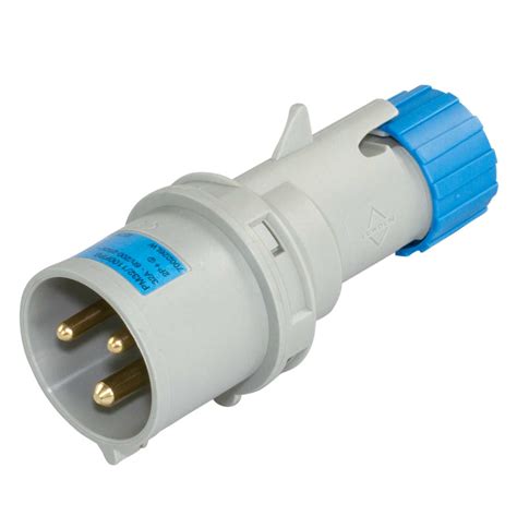 Lewden 32A 2P+E 230V Plug IP44 (PM32/1100FPB) | CEF