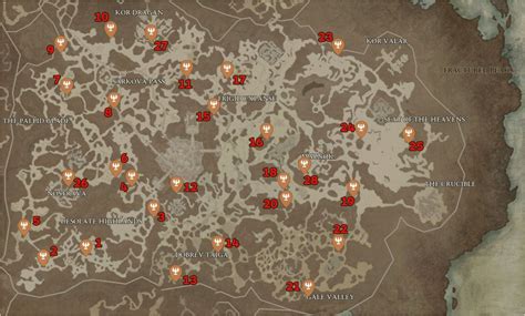 Fractured Peaks Altar of Lilith Locations - Diablo 4 Guide - IGN