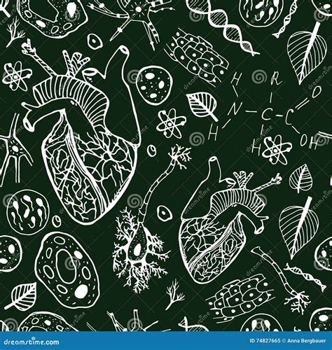 Biological Vector Background Stock Vector - Illustration of medical ...