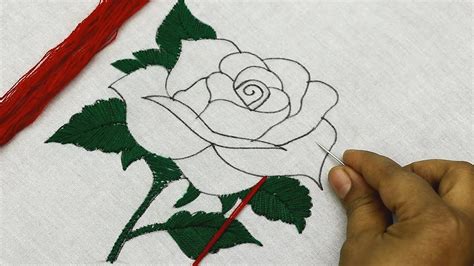 Rose Flower Stencil Embroidery Design | ubicaciondepersonas.cdmx.gob.mx