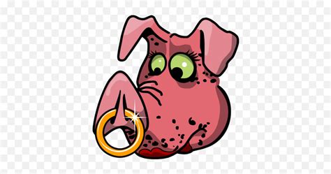 Pig Snout Clipart - Pig With Gold Ring Emoji,Pig Nose Emoji - free ...