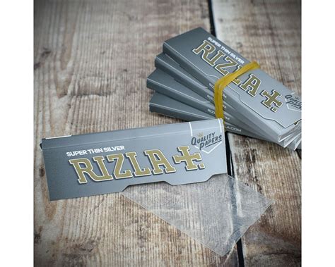 Rizla | Rolling Papers Silver - Bundle of 5