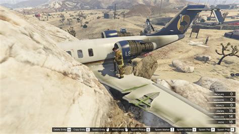 Where Did The Plane Crash In Gta 5